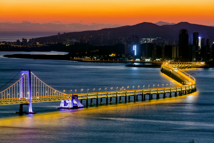 大连星海跨海大桥